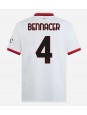 AC Milan Ismael Bennacer #4 Gostujuci Dres 2024-25 Kratak Rukavima